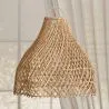 Lámpara Colgante de Ratán Estilo Boho - Rodric image 7