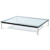 Mesa de Centro Cuadrada - Cristal  - 120 cm - Kart image 7