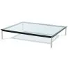 Mesa de Centro Cuadrada - Cristal  - 120 cm - Kart image 7