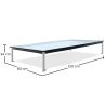 Mesa de Centro Cuadrada - Cristal  - 120 cm - Kart image 7