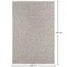 Alfombra Grande de Diseño Contemporáneo y Moderno - Beige (290x200 cm) - Tug image 7