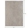 Alfombra Grande de Diseño Contemporáneo y Moderno - Beige (160x230 cm) - Ina image 7
