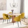 Silla de Comedor Tapizada en Pana - Feudum image 7