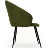 Silla de Comedor Tapizada en Pana - Brugges image 7