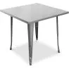 Mesa de Comedor Cuadrada - Diseño Industrial - Stylix image 7