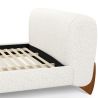 Cama de matrimonio 160x200 CM - Tapizado en Tela Bouclé - Dream image 7