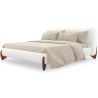 Cabecero y Somier para Cama 180x200 CM - Tapizado en Tela Bouclé - Dream image 7