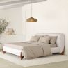 Cabecero y Somier para Cama 180x200 CM - Tapizado en Tela Bouclé - Dream image 7