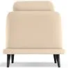 Sillón tapizado en Terciopelo - Estilo Escandinavo - Velvet Lounge image 7