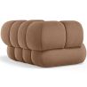 Sillón Tapizado en Terciopelo - Estilo Moderno - Curvo Velvet image 7