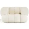 Sillón Tapizado en Tela Bouclé - Estilo Moderno - Curvo Teddy image 7