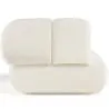 Sillón Tapizado en Tela Bouclé - Estilo Moderno - Curvo Teddy image 7
