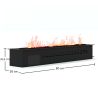 Chimenea Decorativa Eléctrica con Llama de Vapor de Agua - 80CM image 7