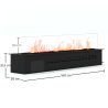 Chimenea Decorativa Eléctrica con Llama de Vapor de Agua - 160CM image 7