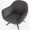   Sillón Tapizado Diseño Curvo Estilo Contemporáneo - Mirrel image 7