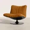 Sillón Tapizado Diseño Curvo Estilo Contemporáneo - Tulipe image 7