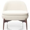 Sillón Tapizado Diseño Curvo Escandinavo - Larseen image 7