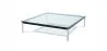 Mesa de Centro Cuadrada - Cristal - 80 cm - Kart image 7