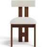 Set de Mesa de Comedor Redonda con 6 Silla de Madera - Diseño Minimalista - Ivette image 7