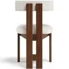 Set de Mesa de Comedor Redonda con 6 Silla de Madera - Diseño Minimalista - Ivette image 7