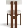 Set de Mesa de Comedor Redonda con 6 Silla de Madera - Diseño Minimalista - Ivette image 7