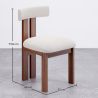 Set de Mesa de Comedor Redonda con 6 Silla de Madera - Diseño Minimalista - Ivette image 7