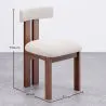 Set de Mesa de Comedor Redonda con 6 Silla de Madera - Diseño Minimalista - Ivette image 7