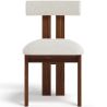 Set de Mesa de Comedor Redonda con 6 Silla de Madera - Diseño Minimalista - Ivette image 7