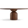 Set de Mesa de Comedor Redonda con 6 Silla de Madera - Diseño Minimalista - Ivette image 7