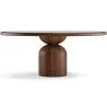 Set de Mesa de Comedor Redonda con 6 Silla de Madera - Diseño Minimalista - Ivette image 7