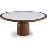 Set de Mesa de Comedor Redonda con 6 Silla de Madera - Diseño Minimalista - Ivette image 7