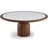 Set de Mesa de Comedor Redonda con 6 Silla de Madera - Diseño Minimalista - Ivette image 7