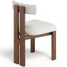 Set de Mesa de Comedor Redonda con 6 Silla de Madera - Diseño Minimalista - Ivette image 7
