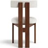 Set de Mesa de Comedor Redonda con 6 Silla de Madera - Diseño Minimalista - Ivette image 7