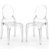 Pack de 2 Sillas De Comedor Transparentes - Estilo Victoria  image 7
