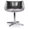 Silla de Salón - Silla de Diseño - Cuero y Metal - Cognac image 7