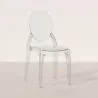 Pack de 4 Sillas de comedor Transparente - Estilo Victoria  image 7