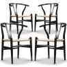 Pack de 4 Sillas de Comedor de Madera - Estilo Escandinavo - Wish image 7