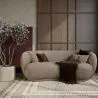 Sofá de Diseño Curvo Estilo Contemporáneo Tapizado en Chenille - Curvy image 7
