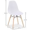 Silla de Comedor - Diseño Escandinavo - Patas de Madera - Skögur image 7