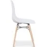Silla de Comedor - Diseño Escandinavo - Patas de Madera - Skögur image 7