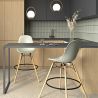Taburete de bar - Diseño Escandinavo - Patas de Madera - Skögur image 7