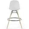 Taburete de bar - Diseño Escandinavo - Patas de Madera - Skögur image 7