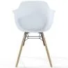Silla de Comedor - Diseño Escandinavo - Patas de Madera - Pack de 2 - Nordika image 7