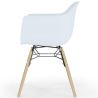 Silla de Comedor - Diseño Escandinavo - Patas de Madera - Pack de 2 - Nordika image 7
