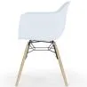 Silla de Comedor - Diseño Escandinavo - Patas de Madera - Pack de 2 - Nordika image 7