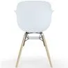 Silla de Comedor - Diseño Escandinavo - Patas de Madera - Pack de 2 - Nordika image 7