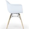 Silla de Comedor - Diseño Escandinavo - Patas de Madera - Pack de 2 - Nordika image 7