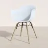 Silla de Comedor - Diseño Escandinavo - Patas de Madera - Pack de 2 - Nordika image 7