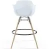Taburete de Bar - Diseño Escandinavo - Patas de Madera - Pack de 2 - Nordika image 7